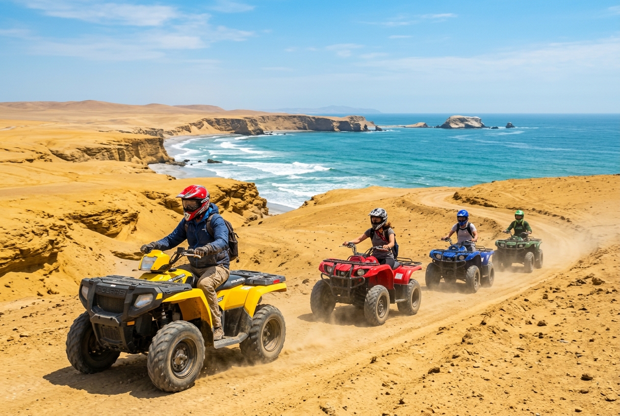 Tour en Cuatrimotos y Mini Buggies en Paracas
