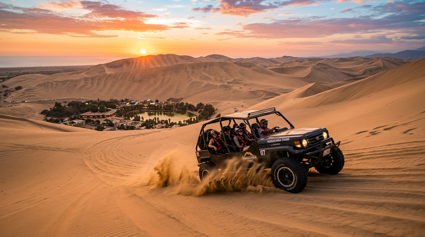 Tour en Buggies y Sandboard en el desierto de Huacachina