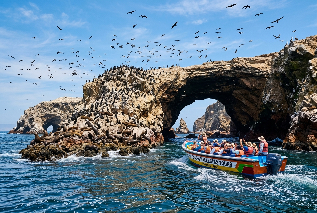 Tour a las Islas Ballestas desde Paracas
