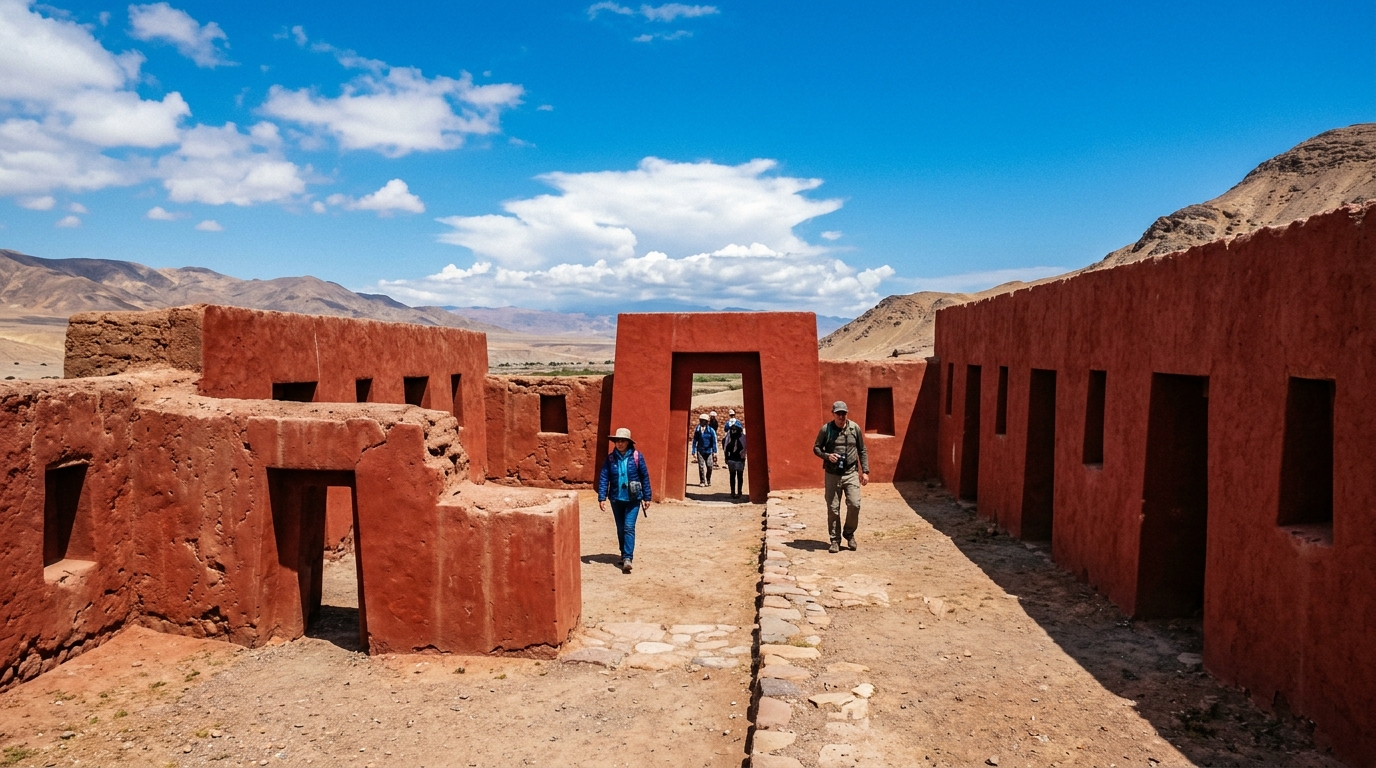 Tour a Tambo Colorado desde Paracas y Pisco