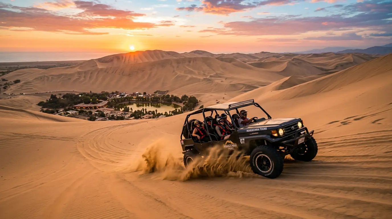 Dune Buggy & Sandboarding Tour in Huacachina