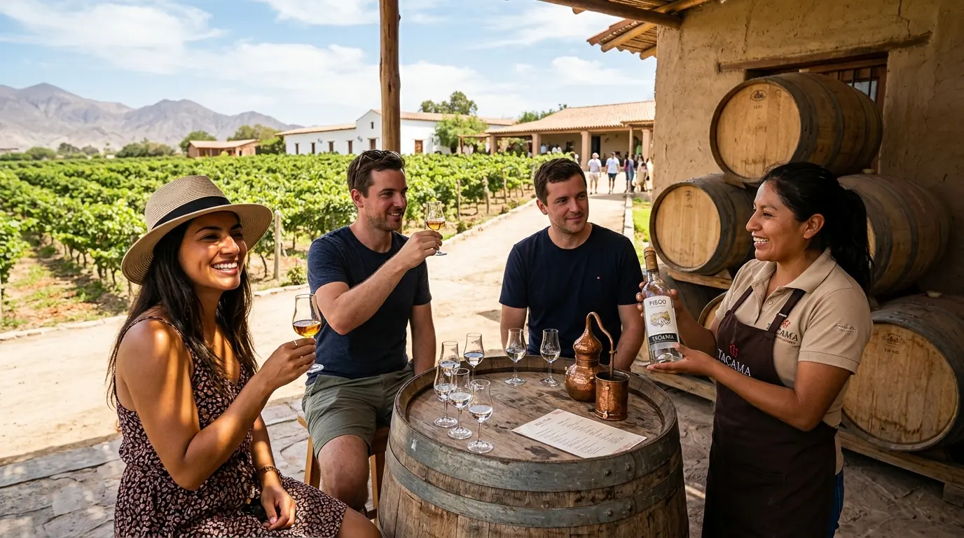 Pisco Route Tour: Wineries & Vineyards of Ica