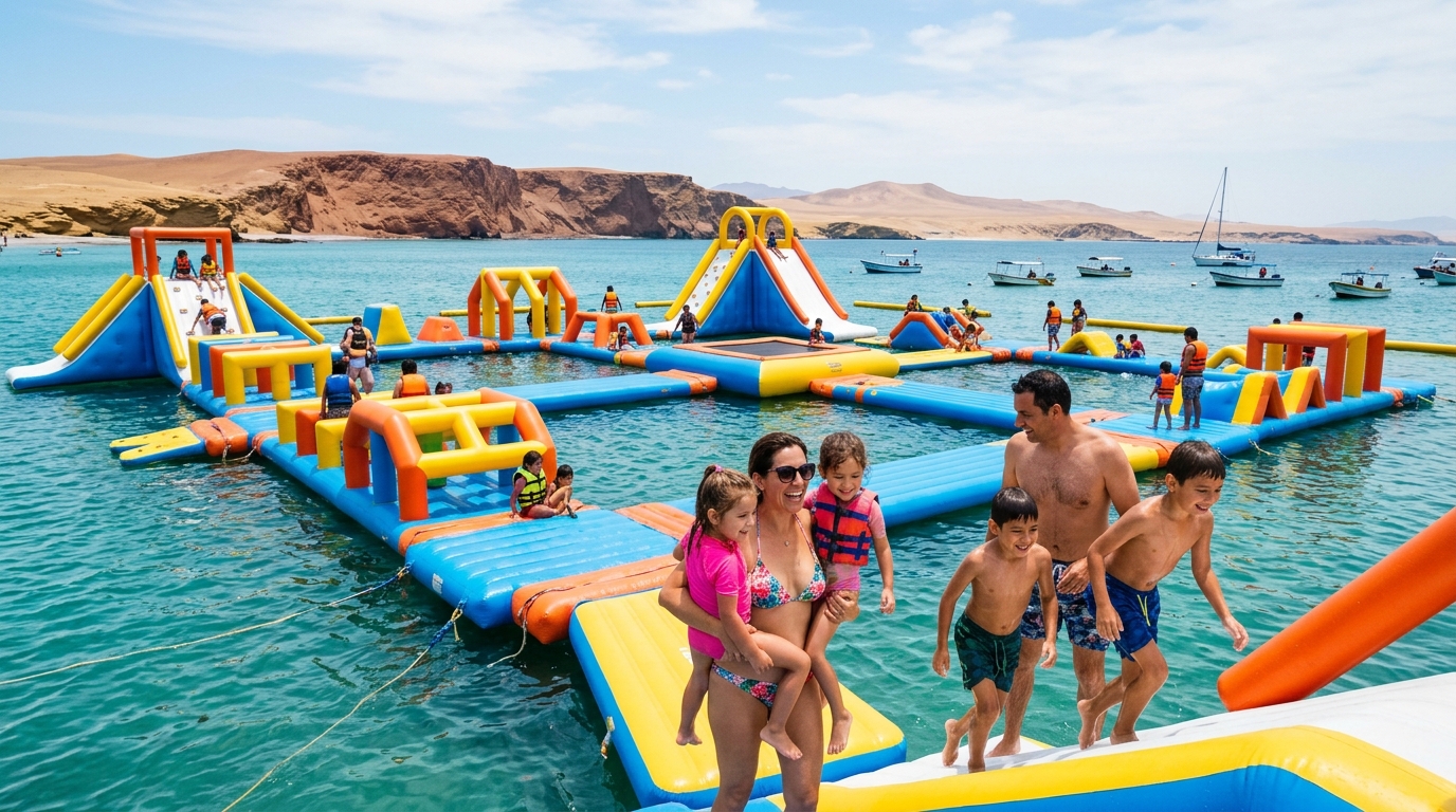 Parque acuático inflable Yakupark